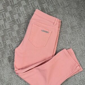 Michael Kors Straight Leg Pink Jeans